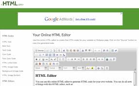 موقع يوفر لك خدمة كتابة أكواد لغة HTML بدون الحاجة لأي برنامج
