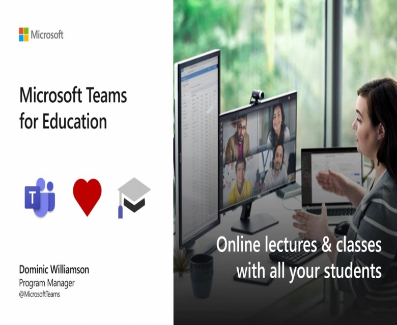 برنامج Microsoft Teams أحد البرامج المميزة فى توفير نظام تعليمي إلكتروني للطلاب