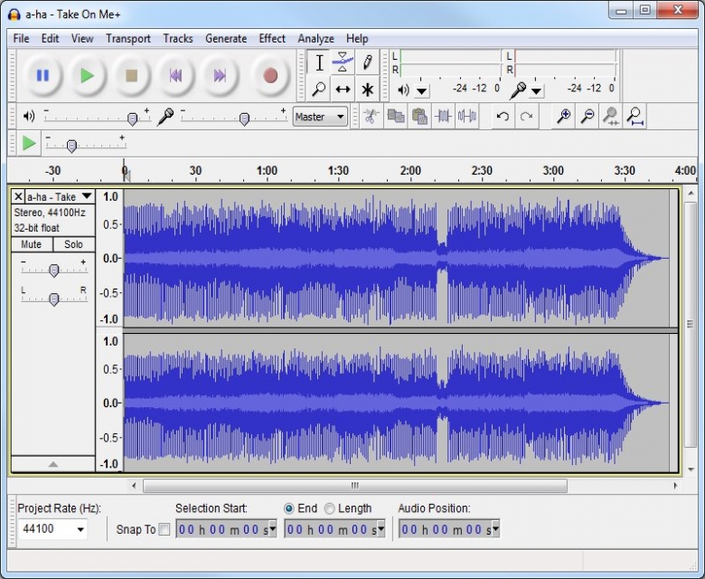 برنامج Audacity متخصص في تسجيل الصوتيات والتعديل عليها بشكل مجاني