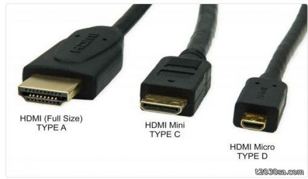 كيبل HDMI الشهير ليس نوع واحد كما يظن الكثير، بل عدة أنواع